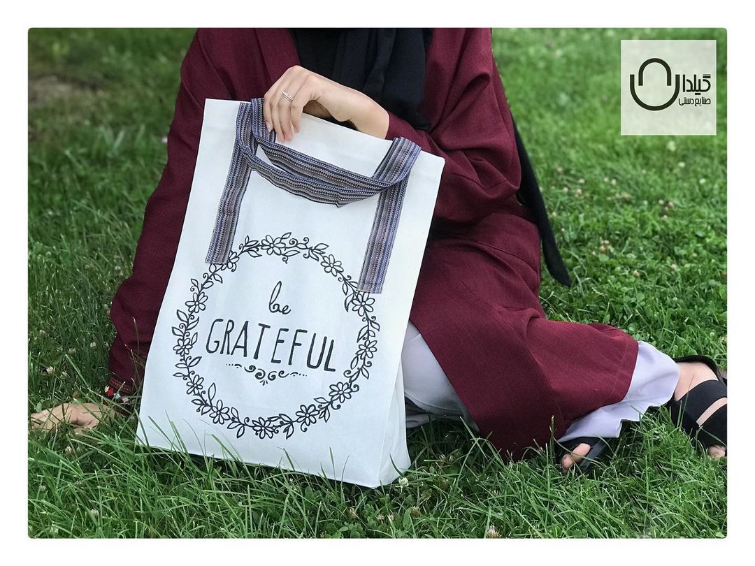 🌿ساک خرید پارچه ای🌿