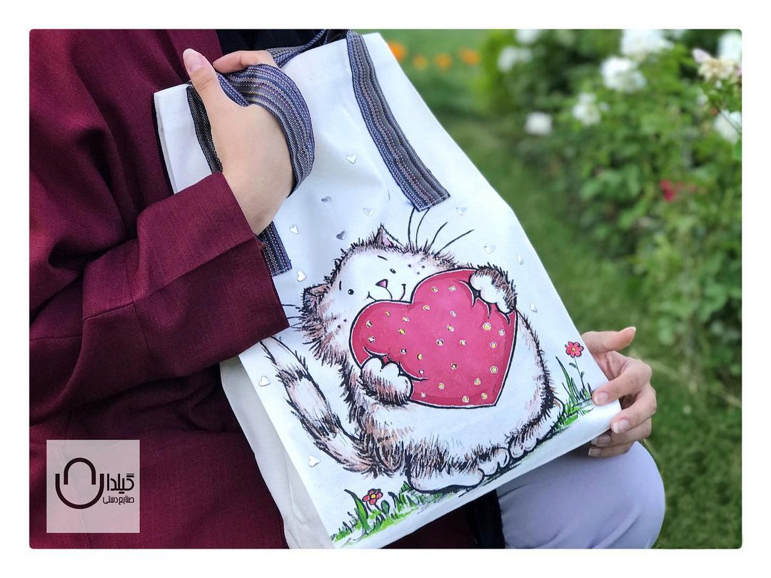 🌿ساک خرید پارچه ای🌿