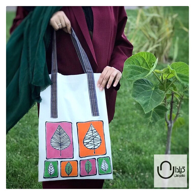 🌿ساک خرید پارچه ای🌿