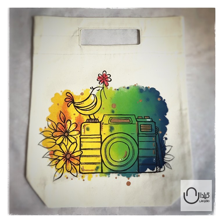 🌿ساک خرید و هدیه پارچه ای🌿