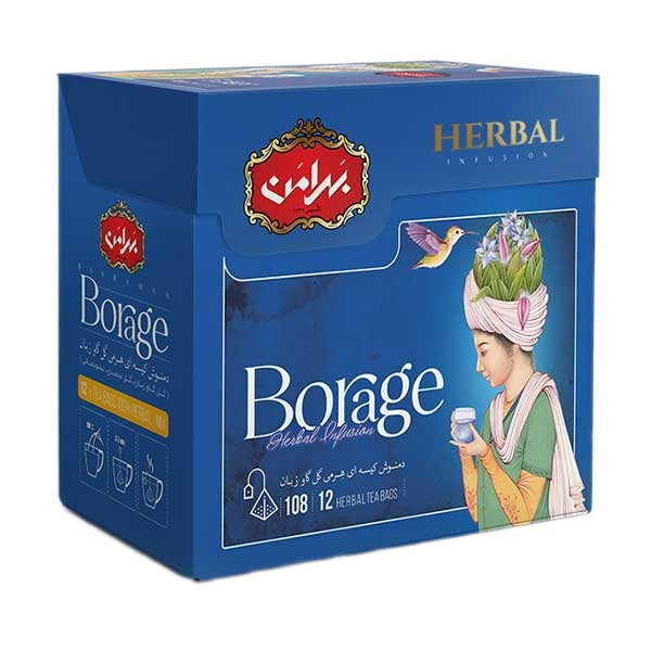 دمنوش گل گاوزبان لوکس _ بهرامن