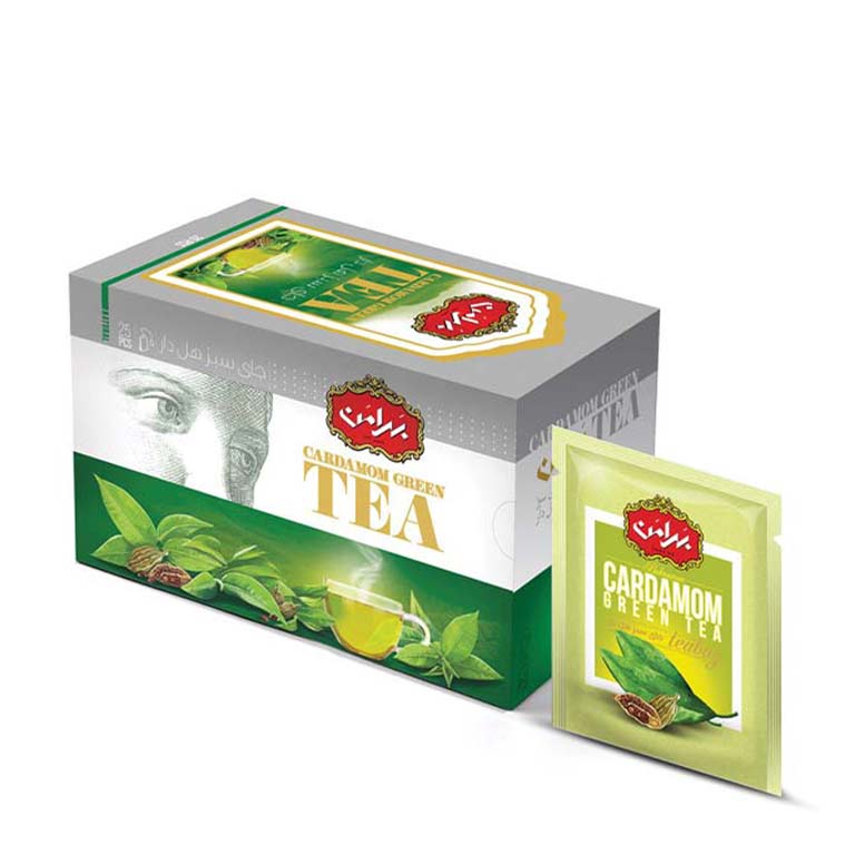 چای سبز تی بگ هلدار _ بهرامن
