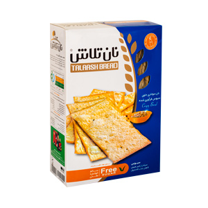 نان سوخاری سبوس تلاش
