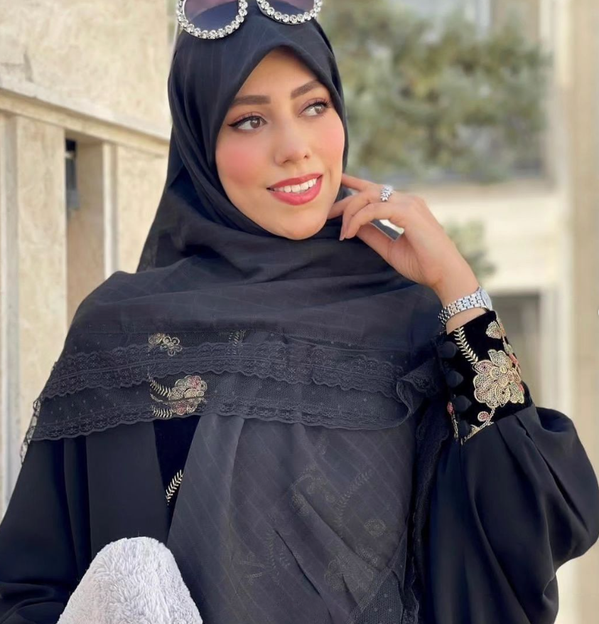 روسری دور دانتل