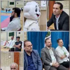 حضور مسئولان در رقابت‌های تکواندو