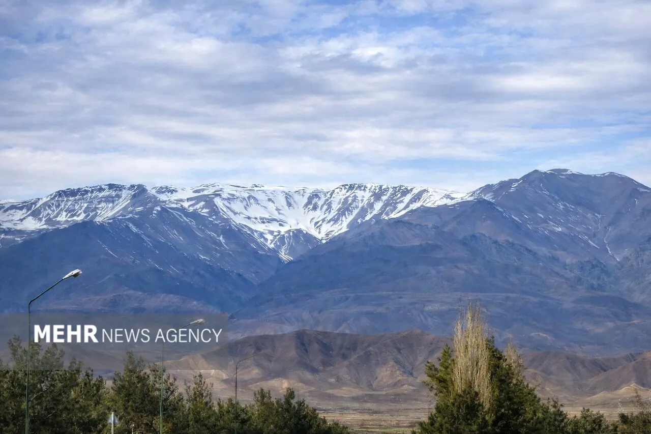 بارش برف و باران در استان سمنان؛ طزره با ۱۲ میلی‌متر رکورددار شد