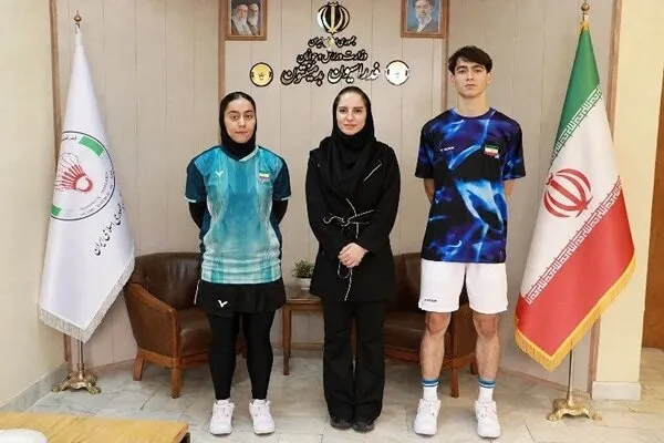 اعزام دو ملی‌پوش بدمینتون ایران به المپیک جوانان داکار ۲۰۲۶